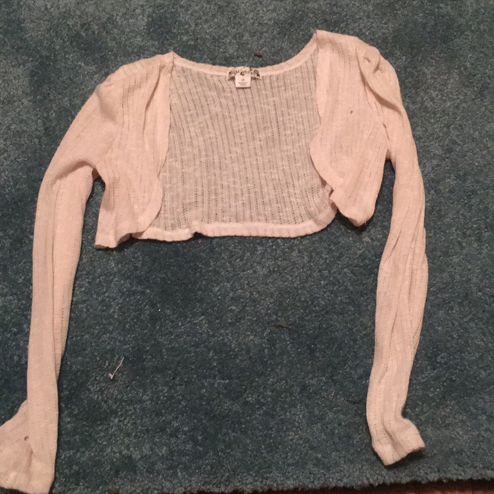 girls short sweater
